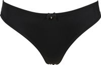 After Eden D-cup & up Faro Dames String - Zwart - Maat L