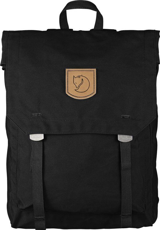 Fjallraven Fjällräven Foldsack No. 1 Unisex Rugzak - Black