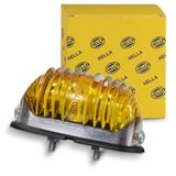 HELLA 2BA 001 227-201 knipperlicht - 12V - montage - lichtschijfkleur: geel - links/rechts/voor en achter