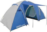 KUBIsport Tente familiale pour 4 personnes - 2 chambres