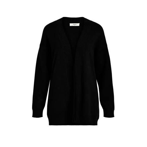 OBJECT OBJREYNARD Fine Knit Cardigan - Black