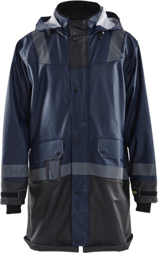 Blåkläder Blaklader Regenjas LEVEL 2 4321-2003 - Donker marineblauw/Zwart - XS