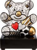 Goebel - Romero Britto Decoratief Beeld Golden Truly Yours Porselein 12cm