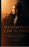 MATRIMONIAL Libri GmbH Matrimonial Law in India: Principles - Practice - Procedure - Drafting - Evidence - Judicial Precedents an Authoritative Commentary with Practical Litigation Guidance Hardcover