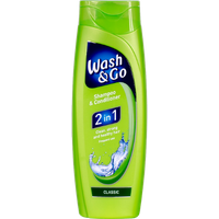 Wash & Go Classic 2 in 1 Shampoo & Conditioner 400ml
