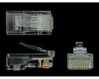 StarTech Cat5e RJ45 gevlochten modulaire stekkerconnector - verpakking met 50 stuks