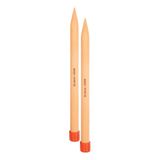 KnitPro Jumbo Berken breinaalden 35cm 20.00mm - 3st