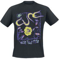 The Cure T-shirt - Tour '92 - S tot 4XL - voor Mannen - zwart