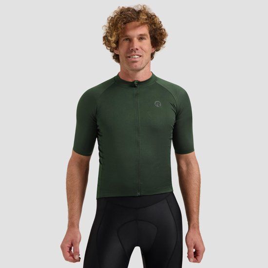 Rogelli Essential II Fietsshirt Heren - Korte Mouwen - Groen - L