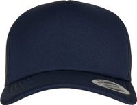 Flexfit - YP Classics Classic Curved Visor Foam Snapback Pet - Donkerblauw