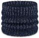Buff | Knitted & Fleece Neckwarmer, Extreme Cold, Practical, Versatile, Fashionable, Thermal Insulation, Comfortable, Men Women, One Size, Night Blue