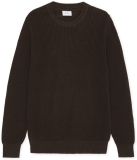 Les Deux Heren Trui Rib Crewneck Knit Lange Mouw Katoen Effen Ronde Hals L Bruin