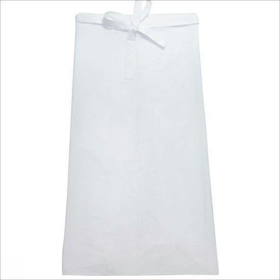 Homee HomÃ©Ã© - Kokssloof wit 65% Polyester 35% Katoen 240g. p/mÂ² 100x100cm