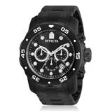 Invicta Pro Diver - Automatisch herenhorloge van roestvrij staal - 48 mm, zwart.