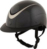 BR Thèta plus glossy Zwart/Gunmetal - 55/57 Veiligheidshelm