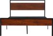 VEVOR Bedframe Metalen Platform Bedframe Volledige Grootte met Hoofdeinde