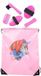 Pfiff Poetsset met Unicorn tas, roze