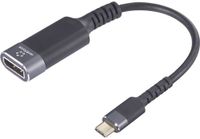 Renkforce RF-6798310 USB-C / DisplayPort Adapterkabel Zwart-grijs 0.20 m