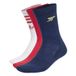 Arsenal Chaussettes Pack de 3 - Ruby Pur/blanc/bleu Marine - adidas, pointure 40-42