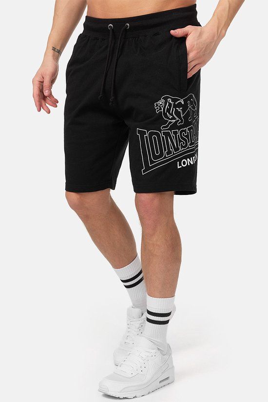Lonsdale London Chilley Heren Shorts - Zwart - XL
