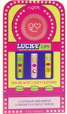 I LOVE Lucky Lips Baume à lèvres – 3x Baume à lèvres & Miroir