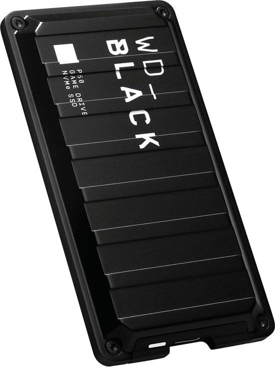 Western Digital BLACK P50 Game Drive - 500GB External SSD - Up to 2000 MB/s - Black