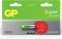 GP Super Alkaline AAA batterijen - 8 stuks