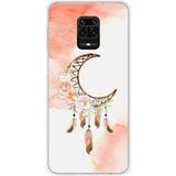 Xiaomi Redmi Note 9S Dreamcatcher Lune Bedrukt Siliconen Hoesje