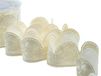 Furlanis - Elegant kanten lint voor gastgeschenken, Italiaanse stof - ivoor, 15 mm x 10 m