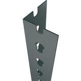 Simon Rack Simonclick Metalen rek, 10 stuks, 2000 x 45 x 45 mm, grijs