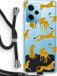 Case Company® - Xiaomi Redmi Note 12 Pro 5G Hoesje met Koord - Luipaard