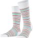 FALKE Microblock gedessineerd katoen sokken heren wit - maat 43-44