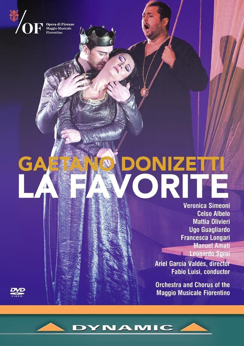 OUTHERE Gaetano Donizetti: La Favorite - DVD - 2022