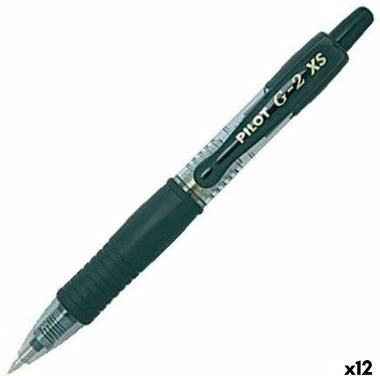 Pilot G-2 XS Rollerball Pen - 0.4mm - Black (12 Pack)