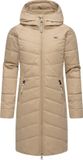 Ragwear Dames Dizzie Coat Gewatteerde Jas M Taupe