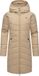 Ragwear Dames Dizzie Coat Gewatteerde Jas M Taupe