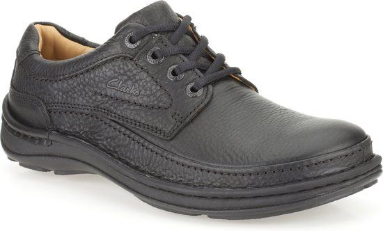Clarks Veterschoenen Heren Leer Zwart Maat 48