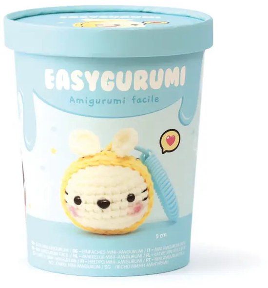 Graine Creative Easygurumi Bee Crochet Kit - Incl. Needle and Yarn