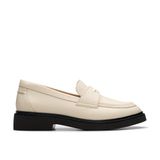 Clarks SPLEND EDGE Beige Loafers Dames Leer Maat 38