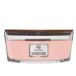 WoodWick Heartwick Flame Ellipse Geurkaars - Pressed Blooms & Patchouli - 50 uur - Roze