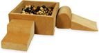 Viking Choice Foam speelset caramel - ballenbak & 400 goud zwarte ballen