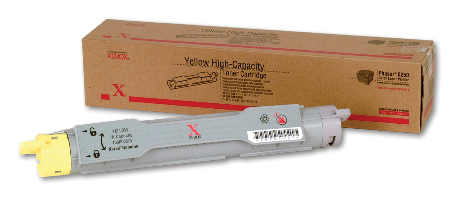 Xerox Hi-Capacity tonercartridge geel (8.000 pagina's*)