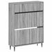 vidaXL Schoenenkast ZWOLLE 78 x 24 x 103 cm Bewerkt hout Grijs Sonoma