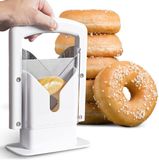 Guillotine-stijl bagelsnijder - Wit