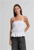 Urban Classics - Tiered Cami Mouwloze top - XL - Wit