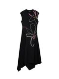 Desigual Jurk gemengde kleuren / zwart
