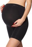 Be Mammy Zwangerschaps Panty Short - Korte Legging - Zwart - L