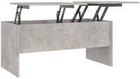vidaXL salontafel 102x50,5x46,5 bewerkt hout betongrijs