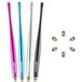 AULEEP Stylet - 4 Pack - Stylet tactile pour téléphones portables, iPads, Kindles, Microsoft Surface