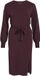 VILA VIRICKY L/S BELTED KNIT DRESS/KA - Dames - Maxi jurken - S - Fig